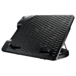NotePal U3 Plus Cooling Pad | 3 80mm Fan | Ultraslim lightweight | Moveable Fan | Aluminium Cooling Pad | Black - Image 3
