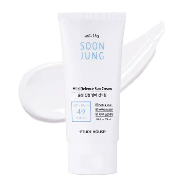 Etude House Soon Jung Mild Defence Sun Cream SPF49 PA++ – 50ml