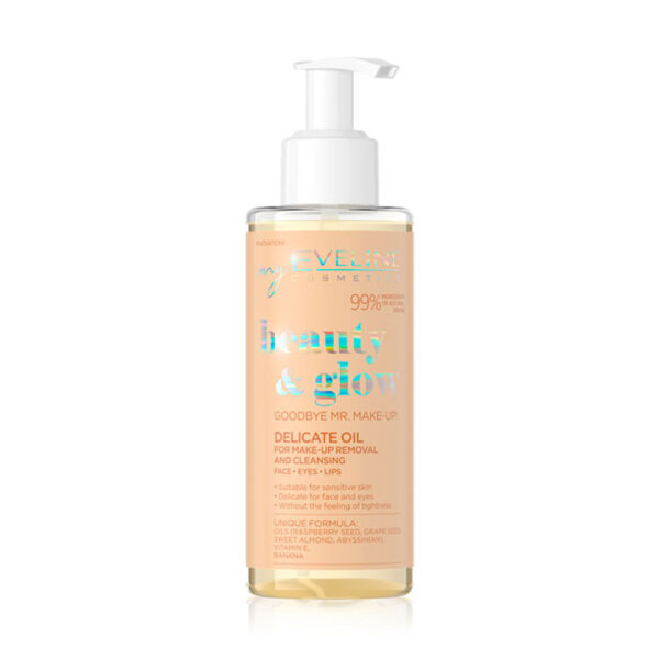 Eveline Beauty & Glow Delicate Make-up Removing & Cleansing oil – 145ml