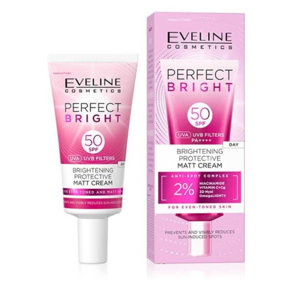 Eveline Sunblock Brightening Protective Matt Cream 30ml