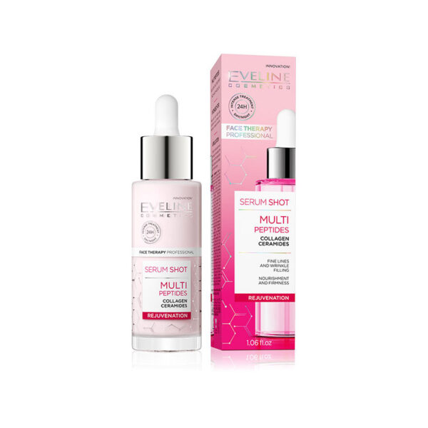 Eveline Serum Shot Multi Peptides Collagen – Rejuvenation – 30ml