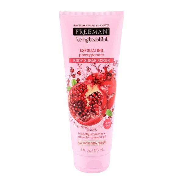 Freeman Exfoliating Pomegranate Sugar Body Scrub – 175ml