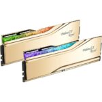 G.SKILL Trident Z5 Royal Series 32GB (2 x 16GB) 288-Pin PC RAM DDR5 6400 (PC5 51200) Desktop Memory Gold