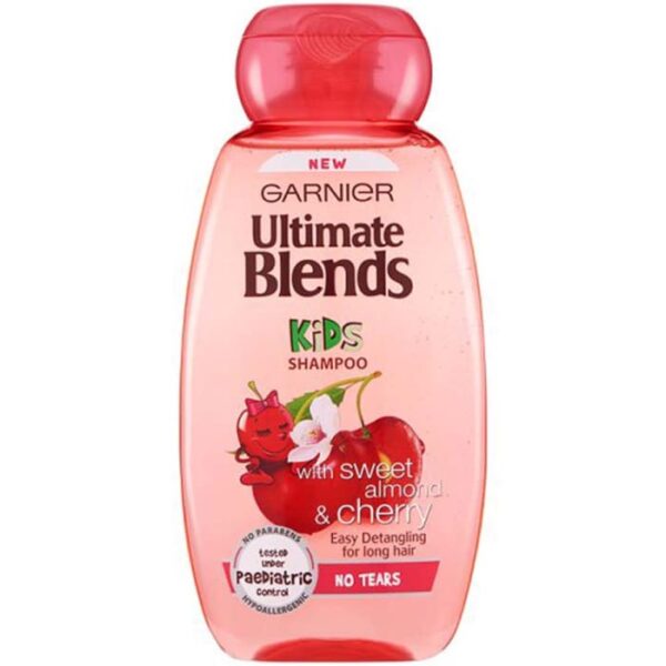 Garnier Ultimate Blends Kids Shampoo, Cherry – 250ml