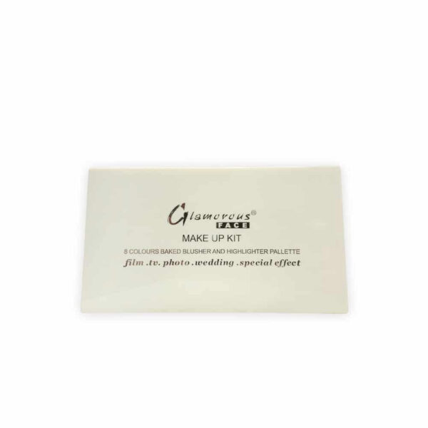 Glamorous Face 8 Colour Teracotta Blush & Shimmer Highlighter Kit