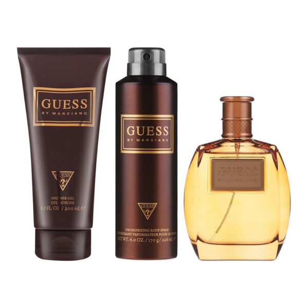 Guess By Marciano Pour Homme 3S Set (Eau De Toilette 100ml + Body Spray 226ml + Shower Gel 200ml)