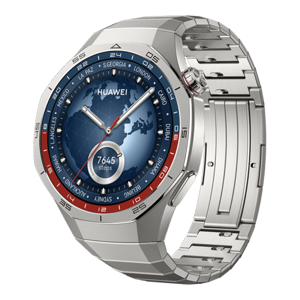 HUAWEI Watch GT 5 Pro 46mm Titanium Alloy frame with Titanium Strap