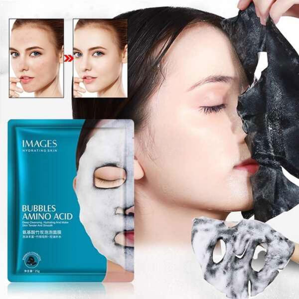 Images Amino Acid Bubble Face Sheet Mask