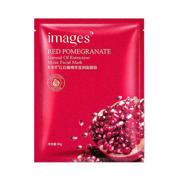 Images Red Pomegranate Moist Face Sheet Mask