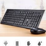 HP Wireless Keyboard & Mouse CS300 Original Combo | Black & White | Compatible with All | Battery included.