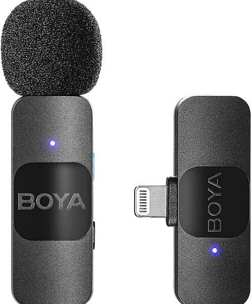BOYA BY-V1 Wireless Mic for Omnidirectional for IOS Devices