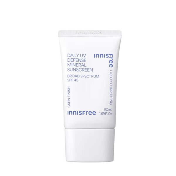 Innisfree Daily UV Defense Mineral Sunscreen Broad Spectrum SPF 45 – 50ml