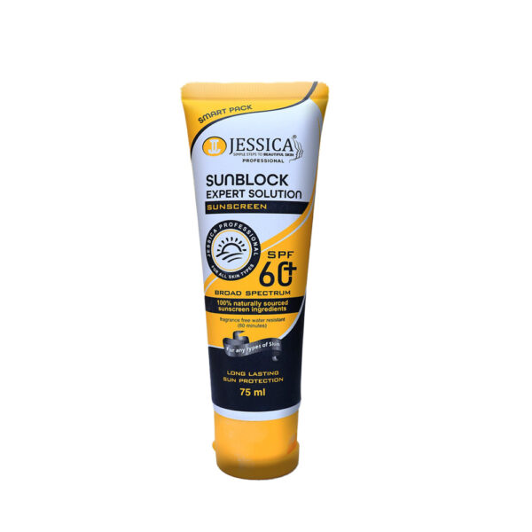 Jessica Sun Block Expert Solutuion Sunscreen Spf60+ 75ml