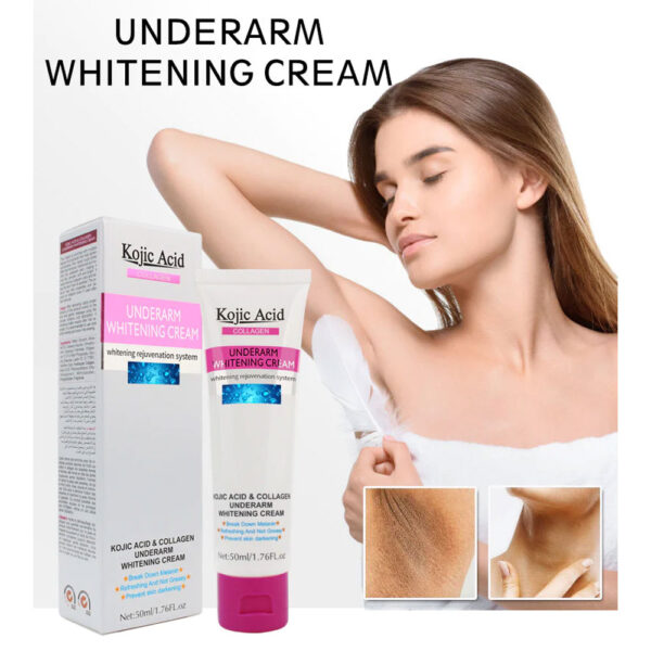Kojic Acid Underarm Collagen Whitening Cream – 50ml
