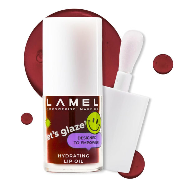Lamel Hydrating Lip Oil Let’s Glaze 404 Chocolate Cookies 4ml