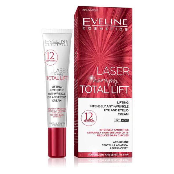 Eveline Laser Therapy Total Lift Eye And Eyelid Cream – 20ml