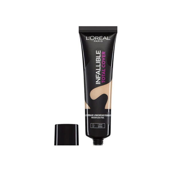 Loreal Paris Infallible Total Cover Foundation 09 Light Sand