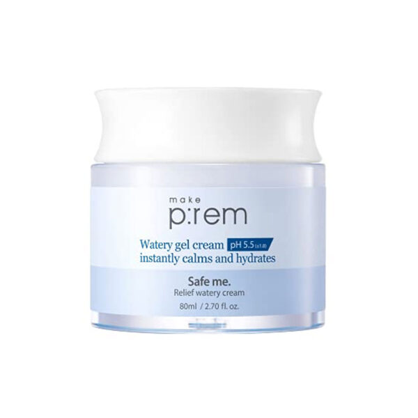 Make p:rem Watery Gel Cream Instantly Calm and Hydrates Safe Me Relief Watery Cream – 80ml