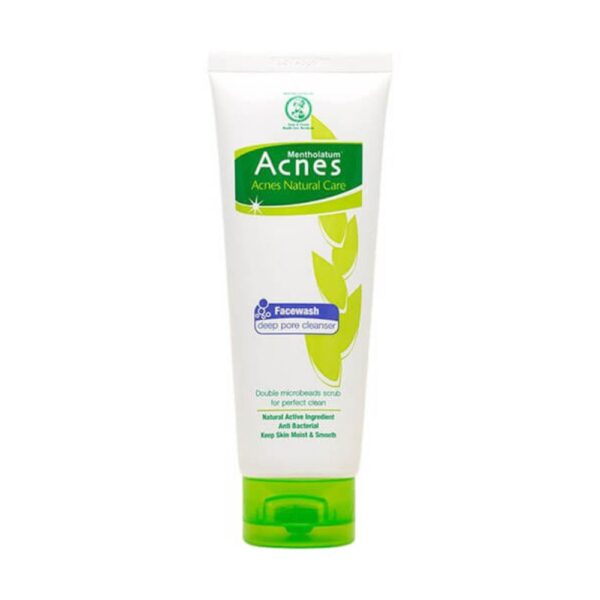 Mentholatum Acnes Natural Care Face Wash deep pore cleanser – 100ml