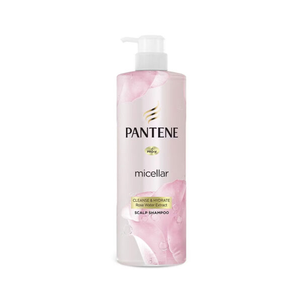 Pantene Micellar Shampoo Rose Water Detox & Hydrate – 530ml