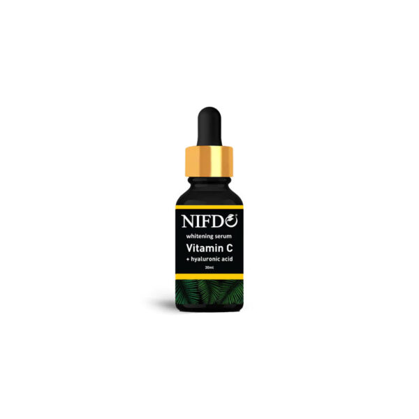 Nifdo Whitening Serum with Vitamin C + Hyaluronic Acid – 30ml