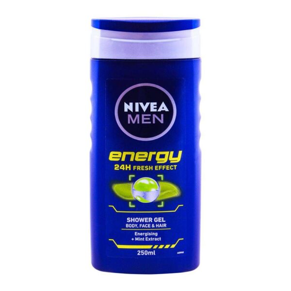 Nivea Men Energy 24H Fresh Effect Shower Gel – 250ml