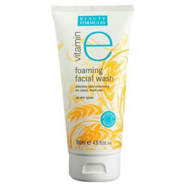 Beauty Formulas Vit-E Foaming Facial Wash – 150ml