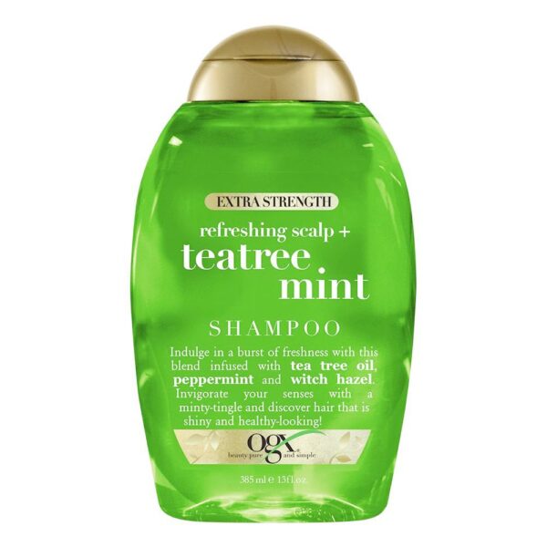 OGX Refreshing Scalp + Teatree Mint Shampoo – 385ml