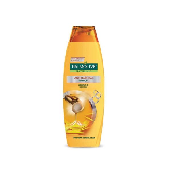 Palmolive Naturals Anti Hair Fall Shampoo, Ginseng & Keratin, For Weak & Brittle Hair – 180ml