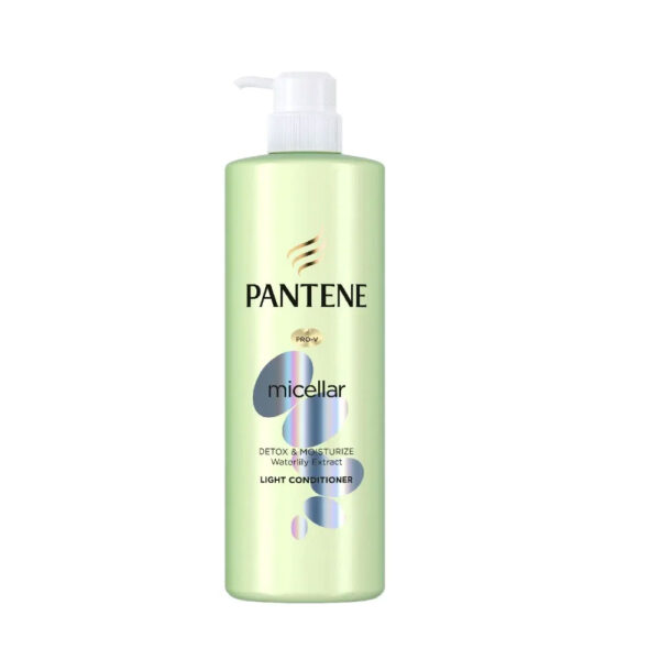 Pantene Pro-v Shampoo Micellar Detox & Moisturize Waterlily Extract – 530ml
