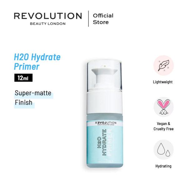Relove By Revolution H2O Hydrate Primer – 12ml