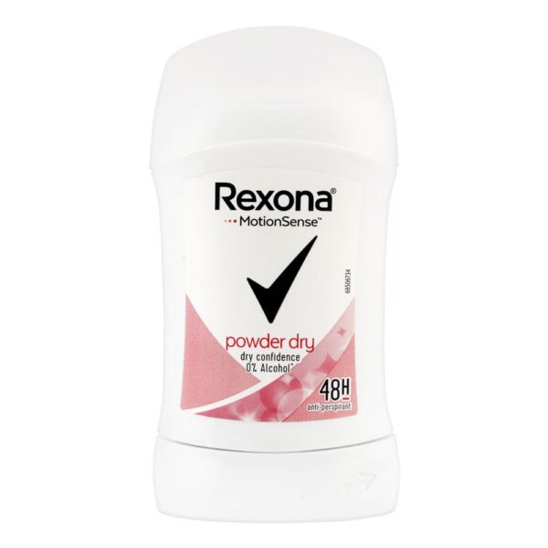 Rexona Motion Sense Powder Dry Deodorant Stick, Alcohol Free – 40g