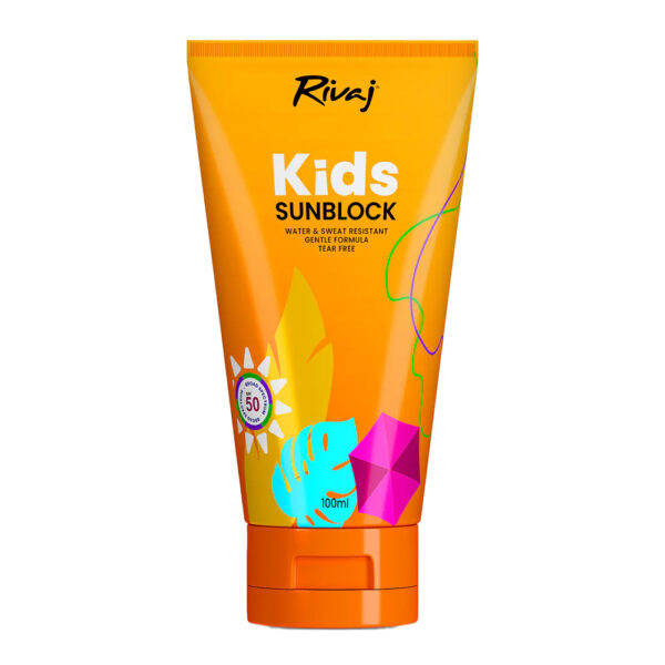 Rivaj Kids Sunblock Water & Sweat Resistant SPF50