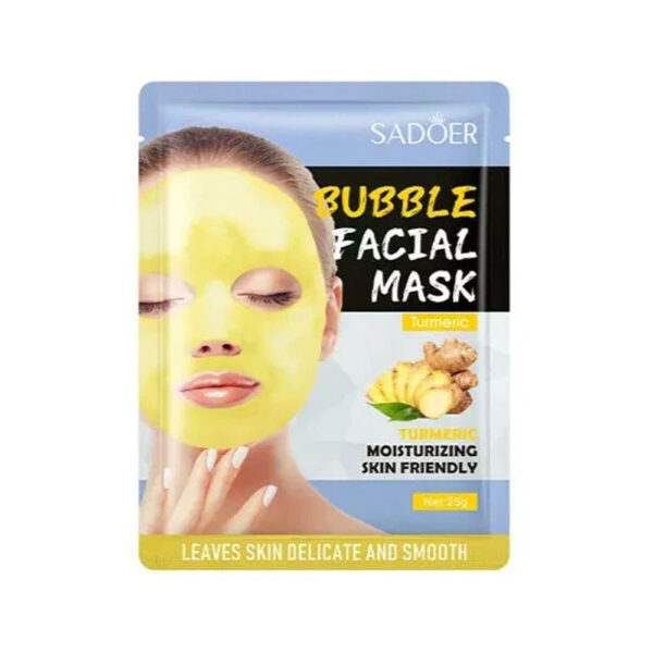 Sadoer Turmeric Moisturizing Tender Bubble Facial Sheet Mask