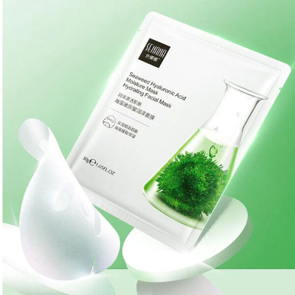 Senana Seaweed Hyaluronic Acid Moisturizing Face Sheet Mask