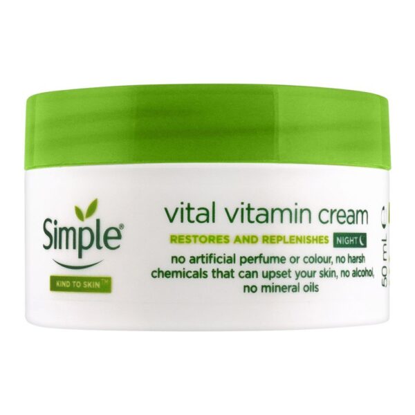 Simple Vital Vitamin Night Cream – 50ml
