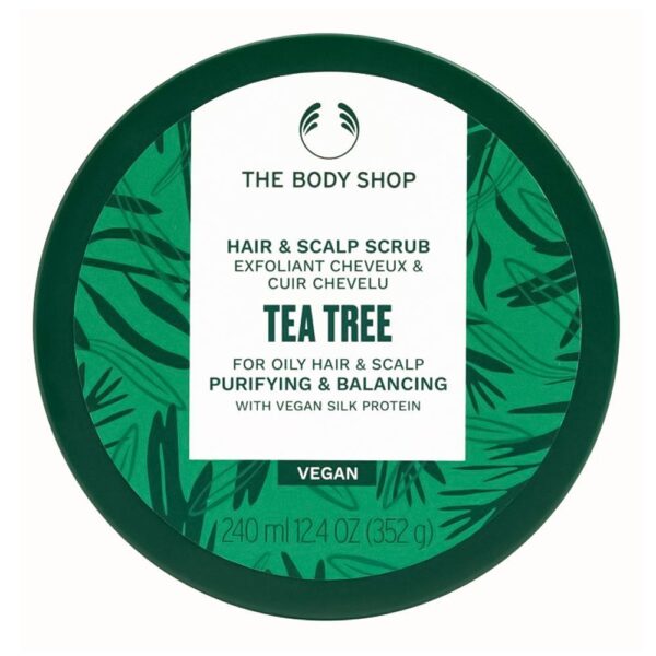 The Body Shop Tea Tree Vegan Hair & Scalp Scrub – 240ml