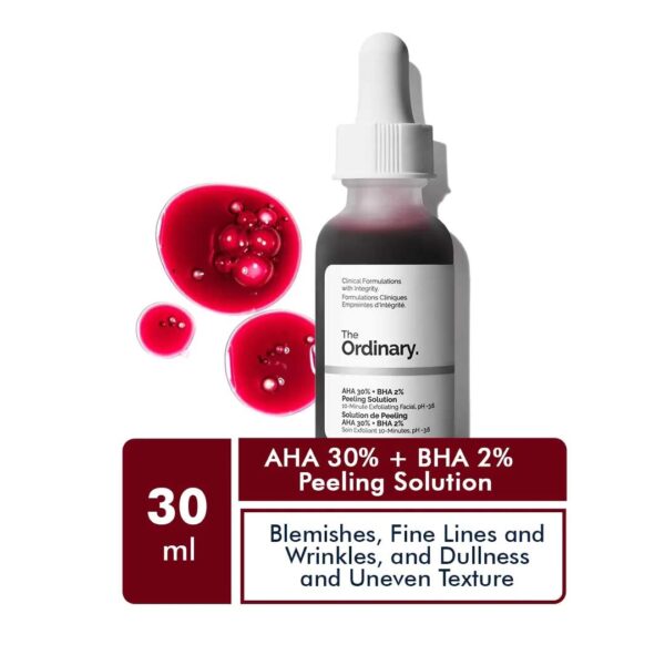 The Ordinary Peeling Solution Serum AHA 30% + BHA 2% – 30ml