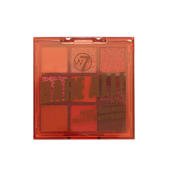 W7 Bare All Raw Pressed Pigment Eyeshadow Palette
