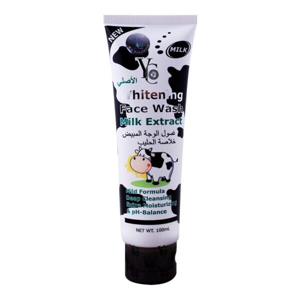 YC Whitening Face Wash, With Milk Extract – 100ml