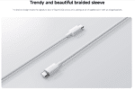 Xiaomi 3A Braided USB-C to USB-C Cable (1m) - Image 3