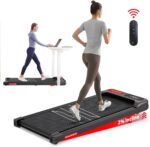 Sparnod Fitness STH-3002 Home Use Walking Pad & Treadmill | Compact, Ultra-Slim, Ready to Use | Shock Absorption | LED Display | Manual Incline | 100 Kg Capacity - Image 2
