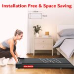 Sparnod Fitness STH-3002 Home Use Walking Pad & Treadmill | Compact, Ultra-Slim, Ready to Use | Shock Absorption | LED Display | Manual Incline | 100 Kg Capacity - Image 4