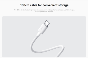 Xiaomi 3A Braided USB-C to USB-C Cable (1m) - Image 8