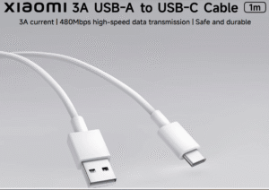 Xiaomi 3A USB-A to USB-C Cable (1m) - Image 2
