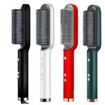 Hair Straightener Brush & Styler | Model 909 | Fast Heating Electric Straightening Comb - Image 6