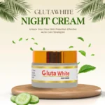 Gluta White Day & Night Cream | Whitening Anti-Aging Hydrating 50g Face Care - Image 4