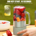 USB rechargeable Crusher Juicer with 500ml bottle capacity