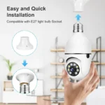 Speed-X bulb camera with wireless WiFi connectivity setup