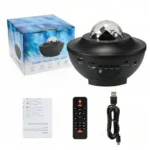 Galaxy Star Projector Lamp | LED Nebula Universe Effect & Built-in Speaker - Image 7